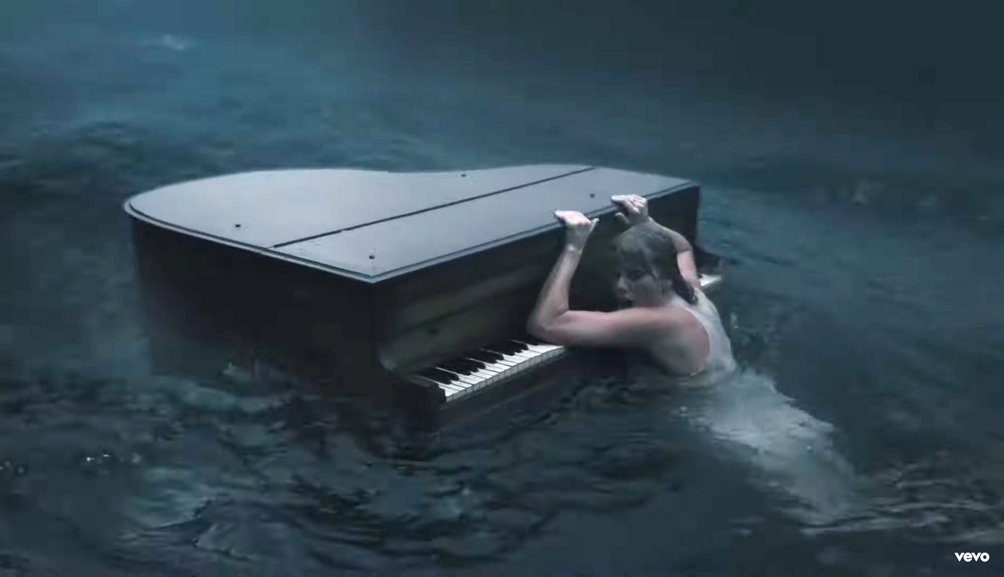 Cardigan Music Video Piano Key Messages