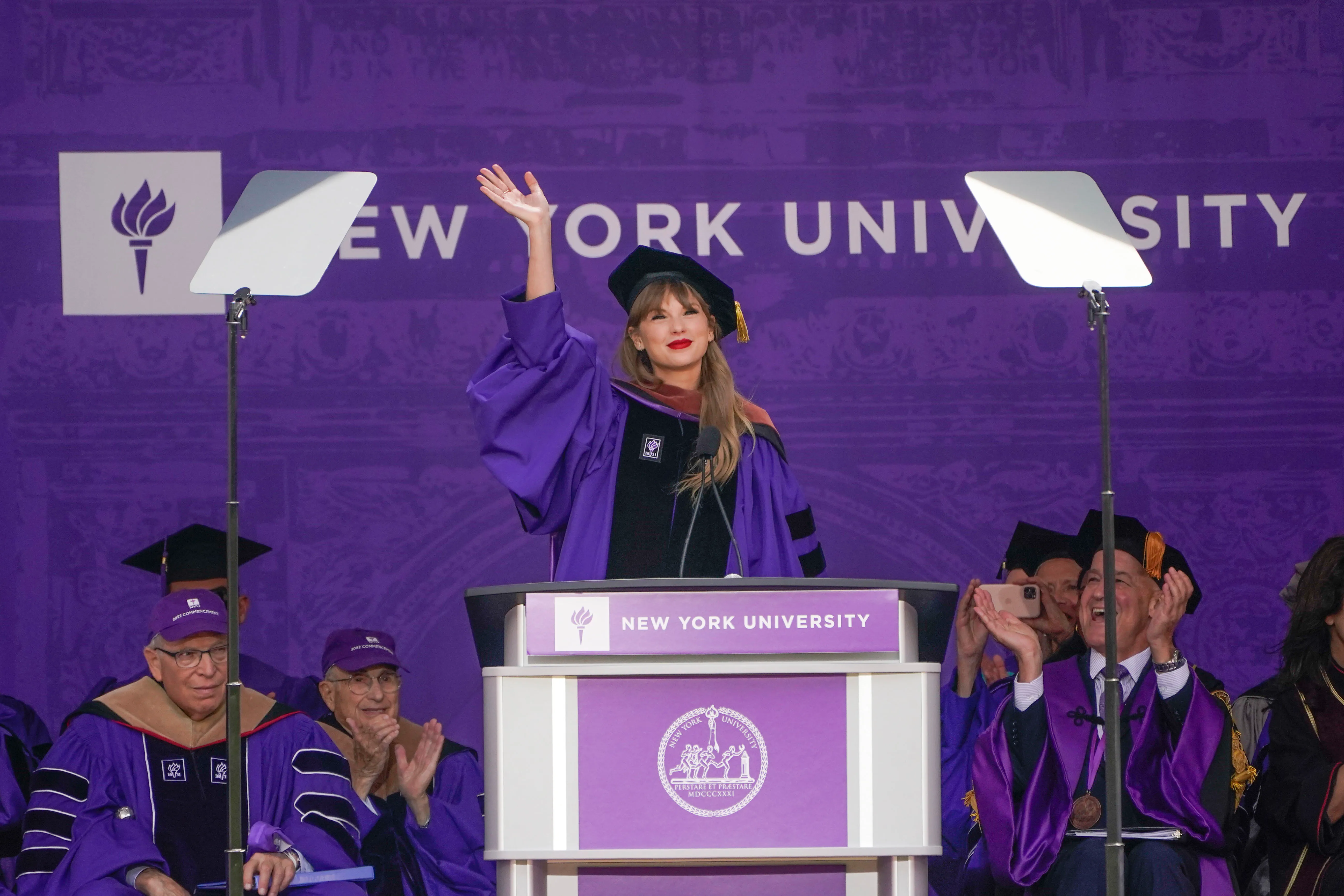 Receives Honorary Doctorate from NYU